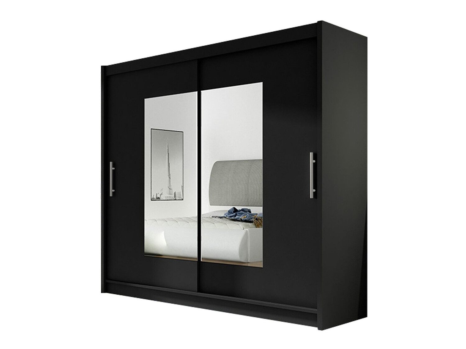 Dulap Closico Pallor VII (Negru)