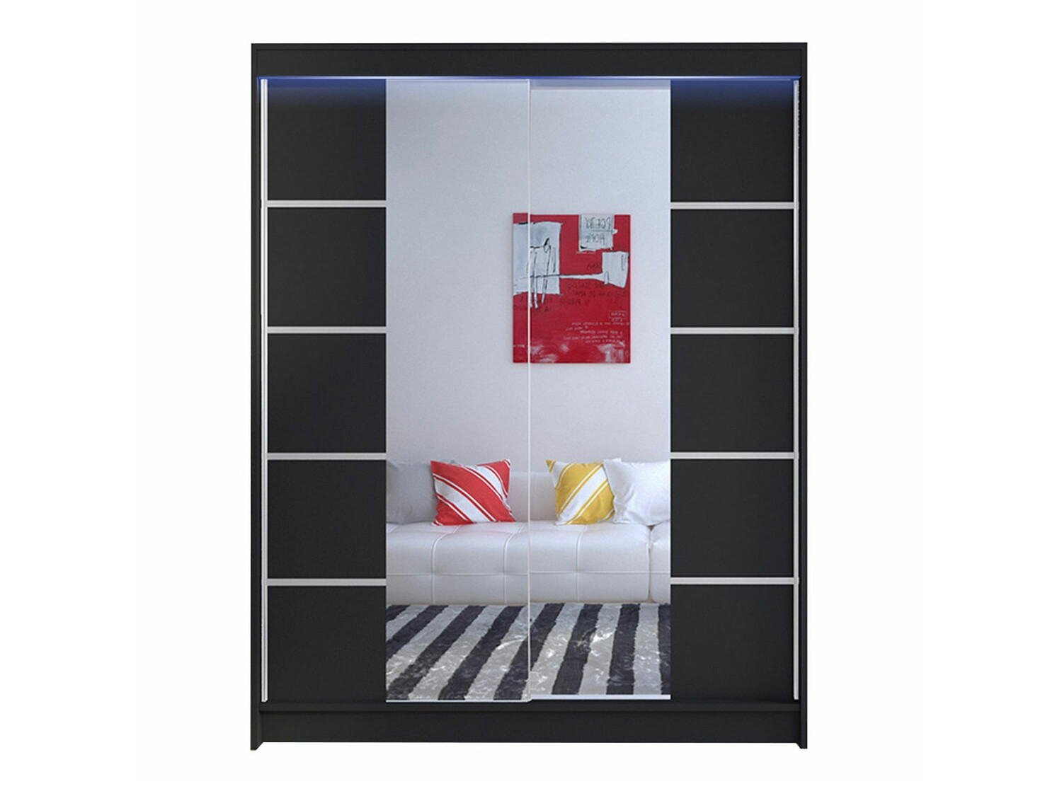 Dulap Closico Vastor V (Negru)