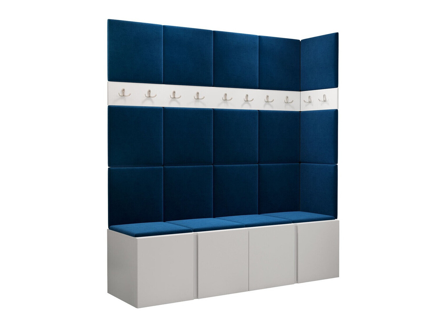 Set de hol Pinis II (Alb)