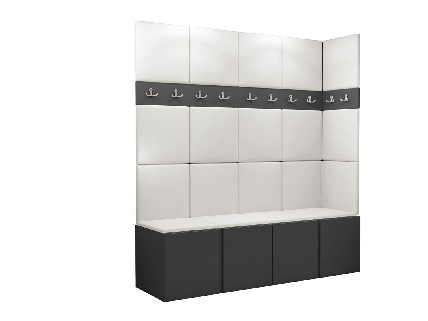 Set de hol Pinis II (Grafit)