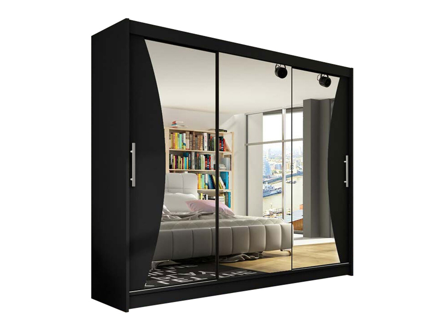 Dulap Closico Ordo IV (Negru)