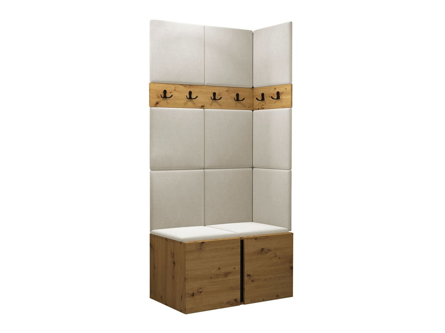 Set de hol Pinis I (Stejar artizan)