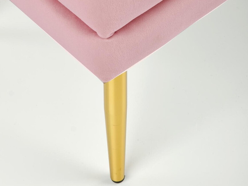 Bancă tapițată Houston 1255 (Roze + De aur)