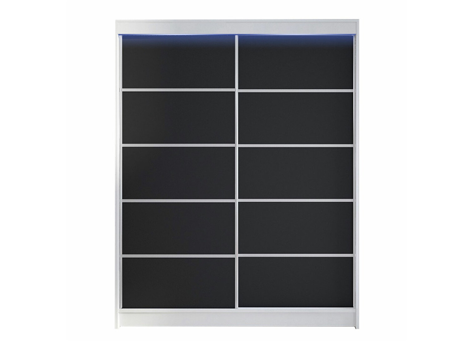Dulap Closico Vastor IV (Alb + Negru)