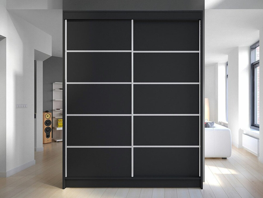 Dulap Closico Vastor IV (Negru)