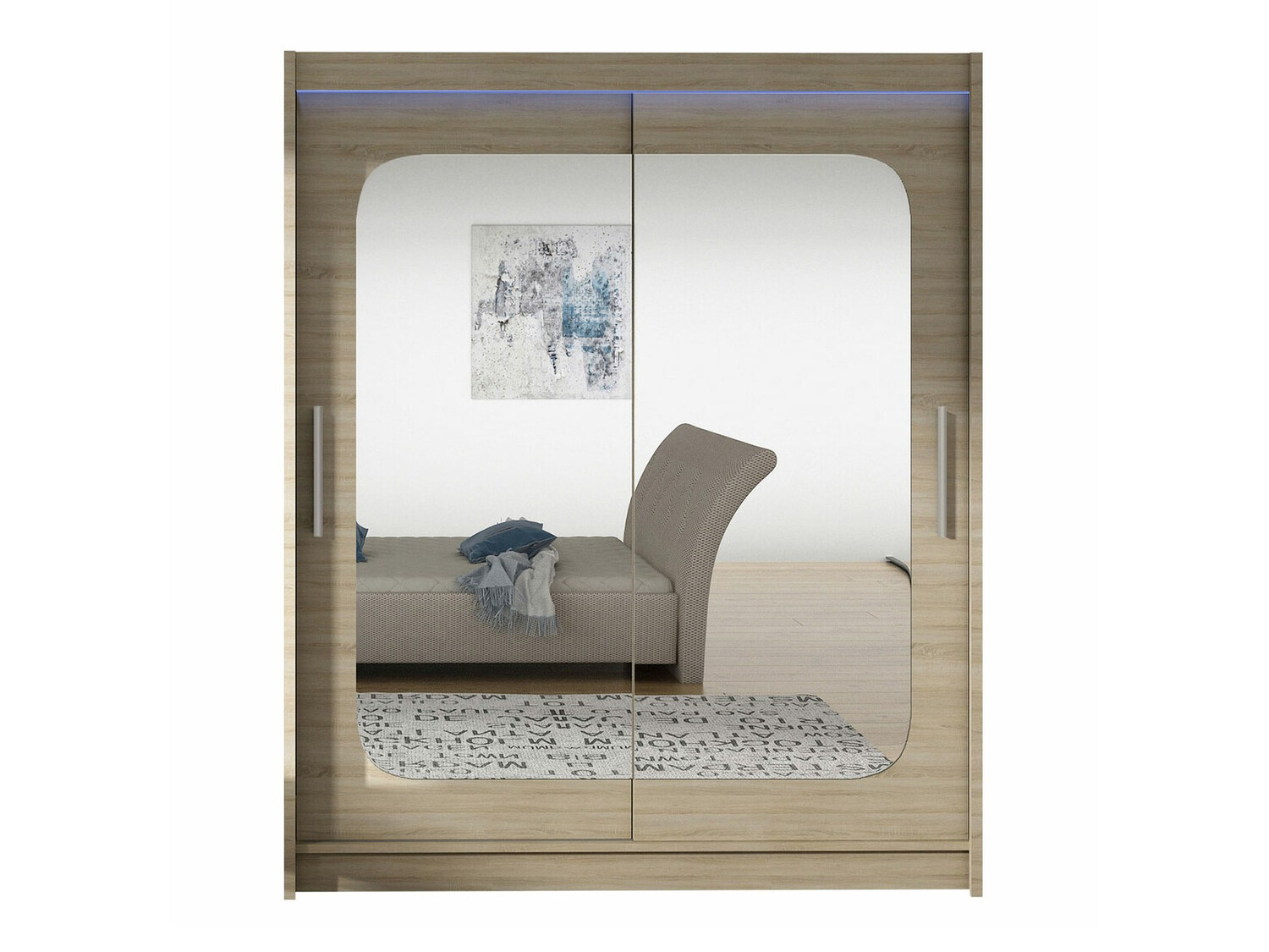 Dulap Closico Camera XII (Stejar Sonoma)