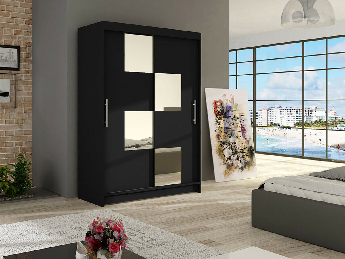 Dulap Closico Pacron III (Negru)