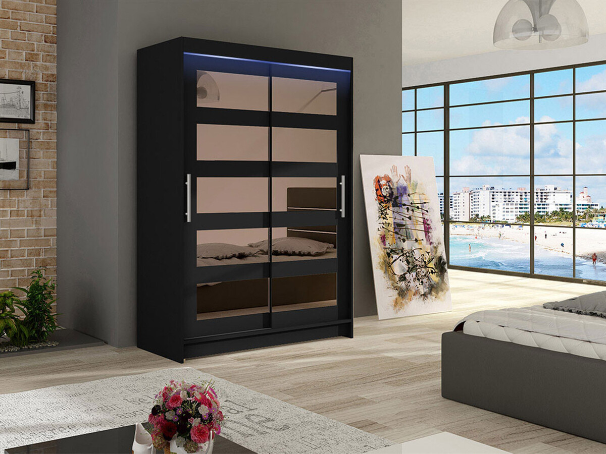 Dulap Closico Pacron IV (Negru)