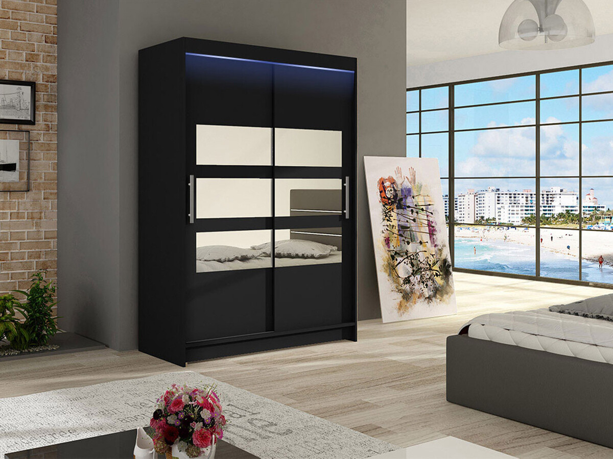 Dulap Closico Pacron V (Negru)