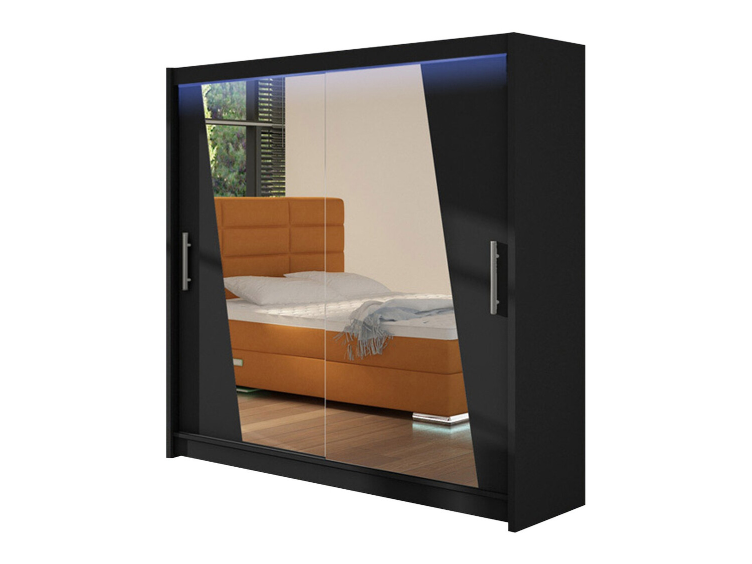 Dulap Closico Pallor XIV (Negru)