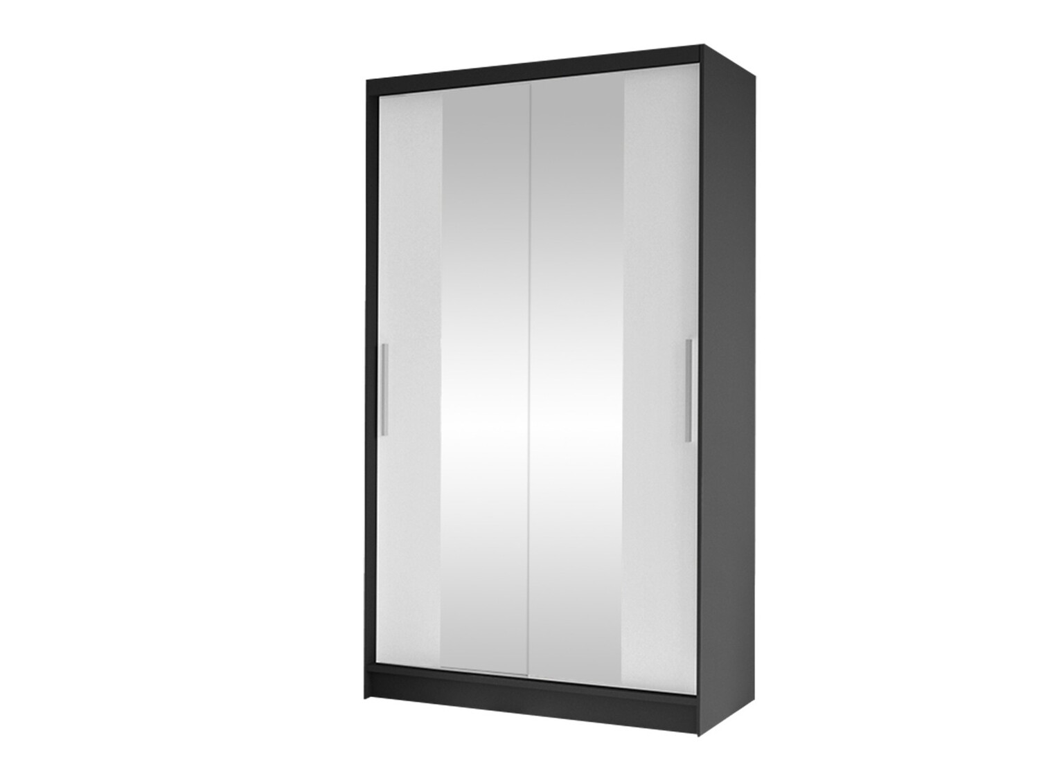 Dulap Closico Structor II (Negru + Alb)