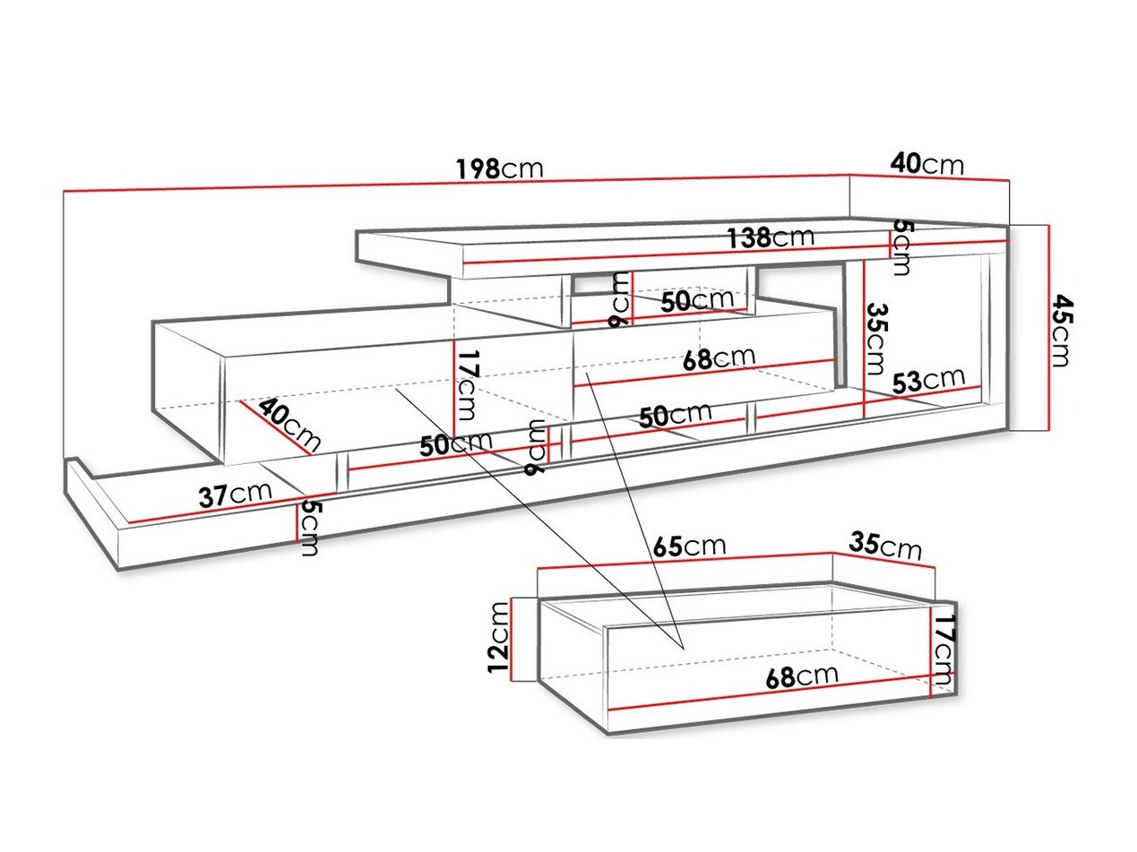 Comodă TV Utica 103