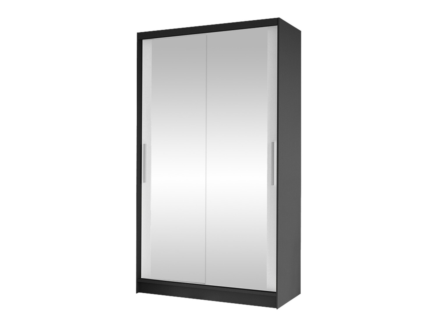 Dulap Closico Structor VII (Negru + Alb)