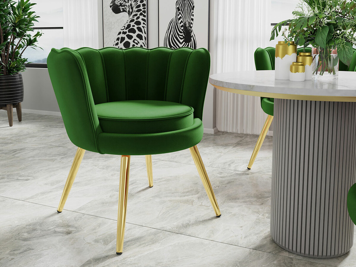 Fotoliu Comfivo Univae (Verde + Auriu)
