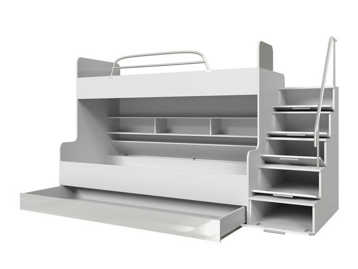 Pat supraetajat Campus (Alb + Alb lucios + Roz lucios)