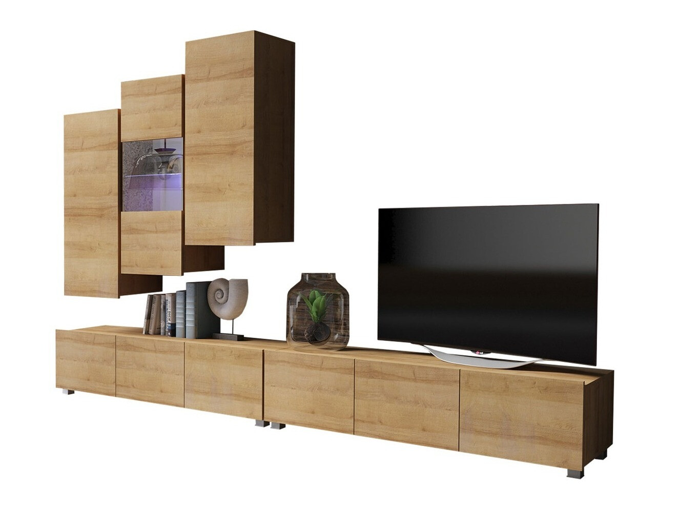 Set de living Remus XVII (Stejar auriu)