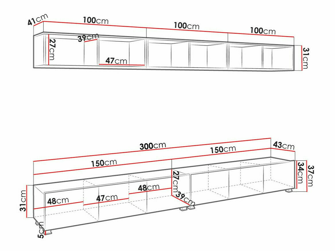 Set de living Tivdalu 153 (Negru + Negru lucios + Stejar artizan)