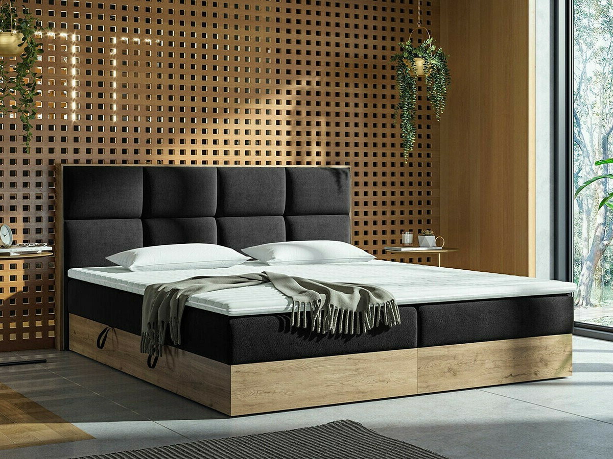 Pat continental ComfiDream 165 (Stejar auriu + Soro 100)