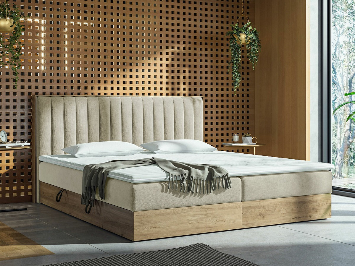 Pat continental ComfiDream 166 (Stejar auriu + Soro 21)