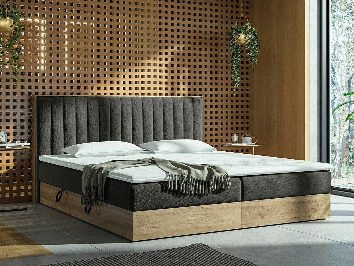 Pat continental ComfiDream 166 (Stejar auriu + Soro 24)