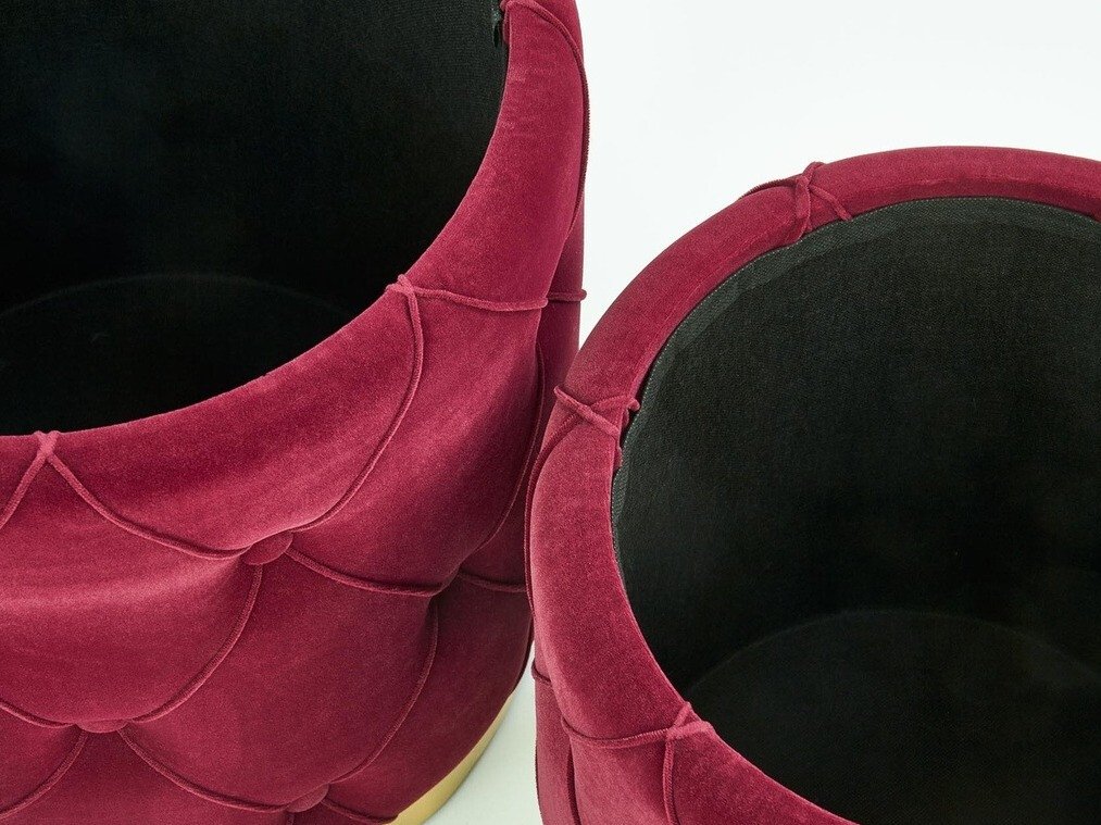 Set de tabureți Houston 1154 (Bordeaux)