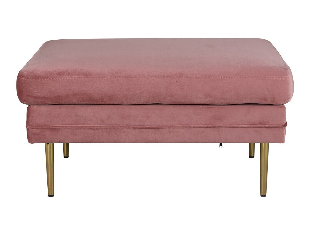 Bancă tapițată Dallas 2653 (Roze + Auriu)