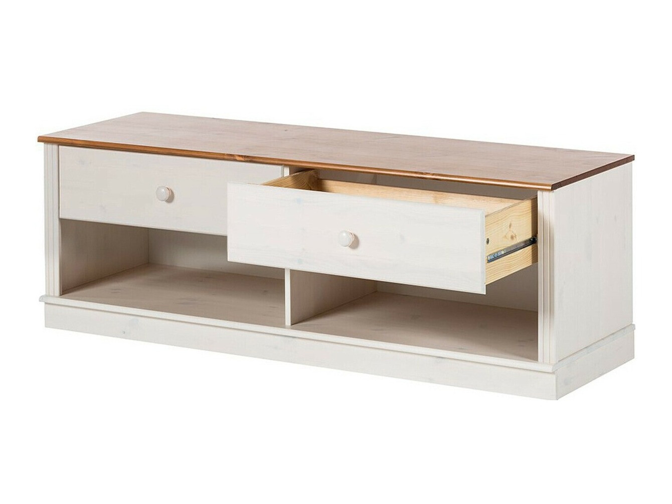 Set de living Saltoro 141 (Alb + Pin)