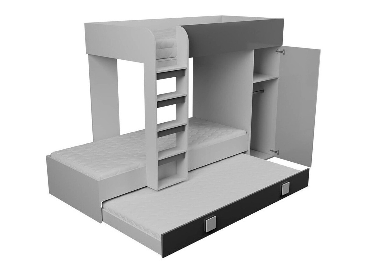Pat supraetajat Hartford 191 (Alb + Alb lucios + Luciu Turcoaz)