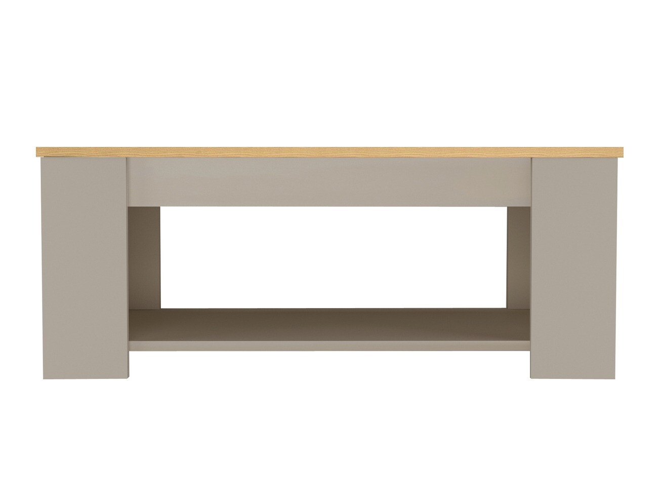 Masă de cafea rotativă Denton 1429 (Crem + Stejar)