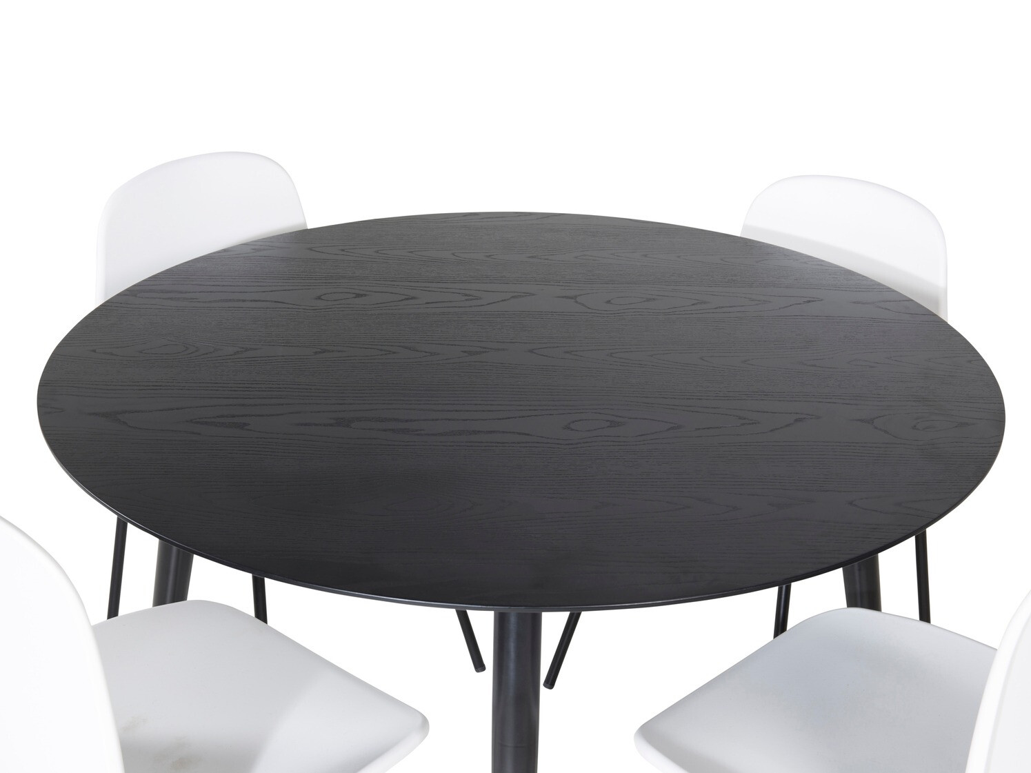 Set de dining Dallas 1622 (Alb + Negru)
