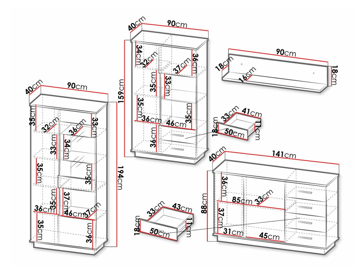Set de living Tenodeu 116