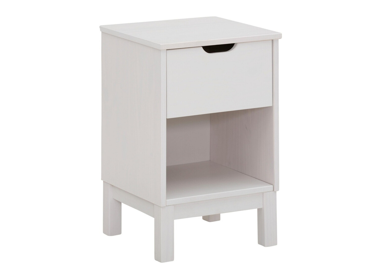 Noptieră Denton 543 (Alb)