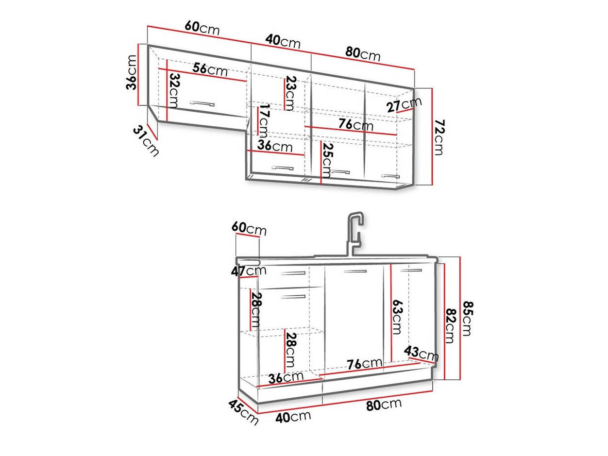 Set de bucătărie Trenton 172