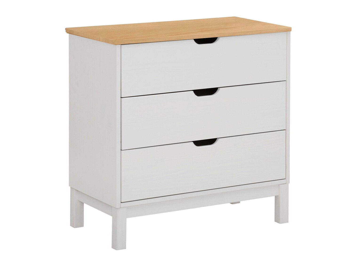 Comodă Denton 544 (Alb + Maro)