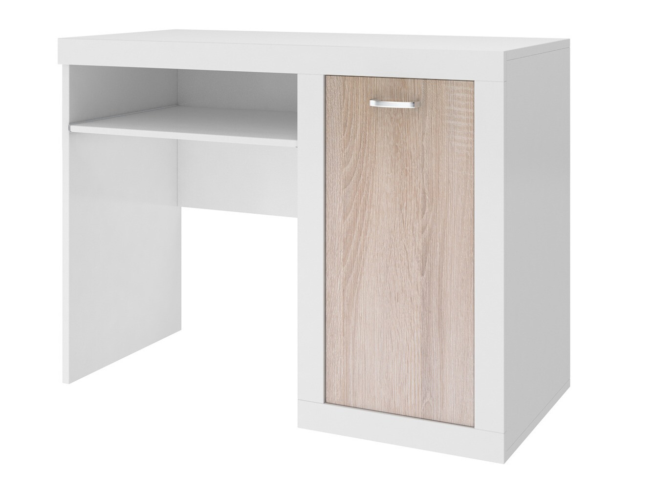 Birou Tentive 102 (Alb + Stejar Sonoma)