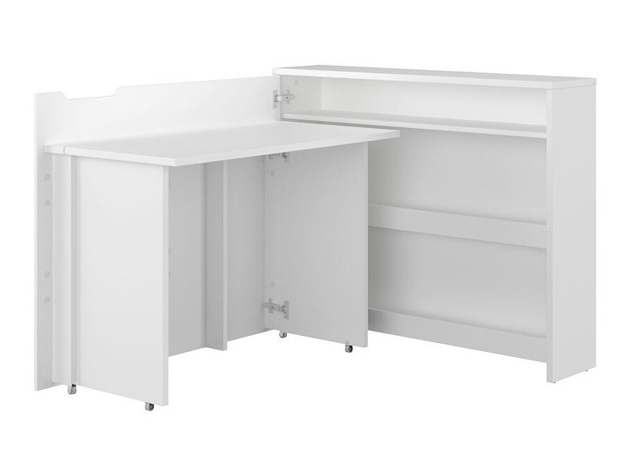 Birou de colt Concept Pro Lenart (Alb)