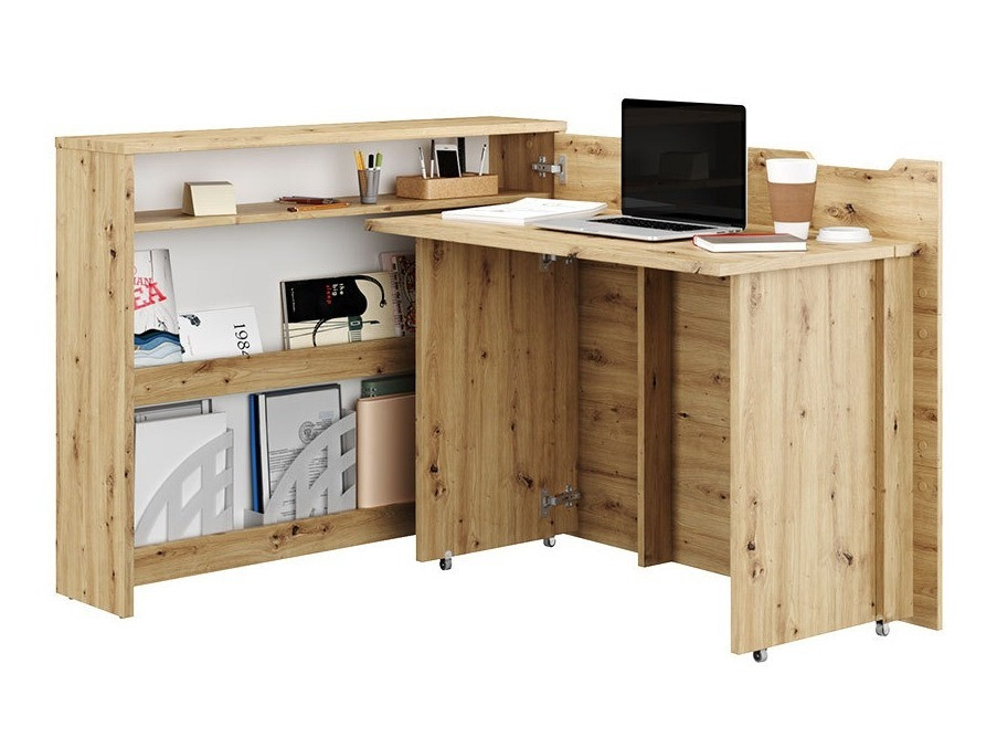 Birou de colt Concept Pro Lenart Levfere 101 (Stejar artizan)