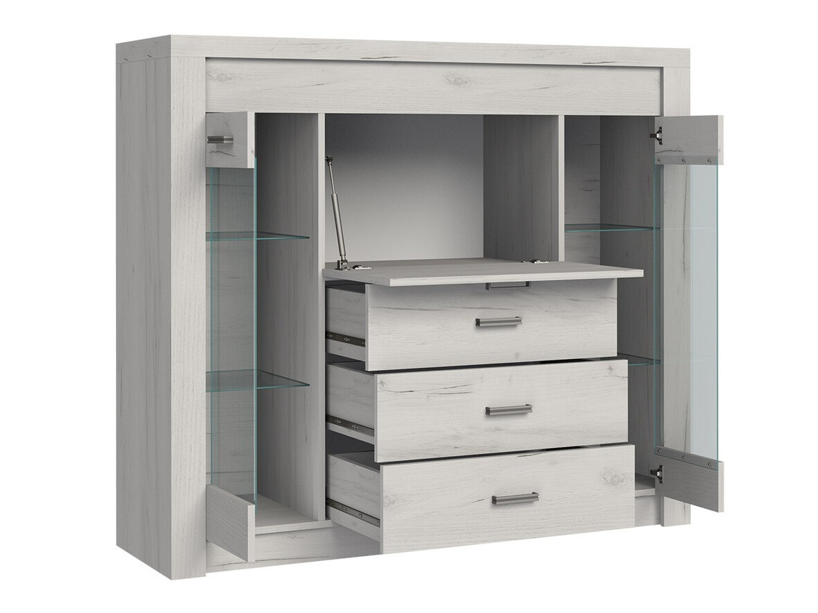 Set de living Serfeno 121 (Cenușă închis)