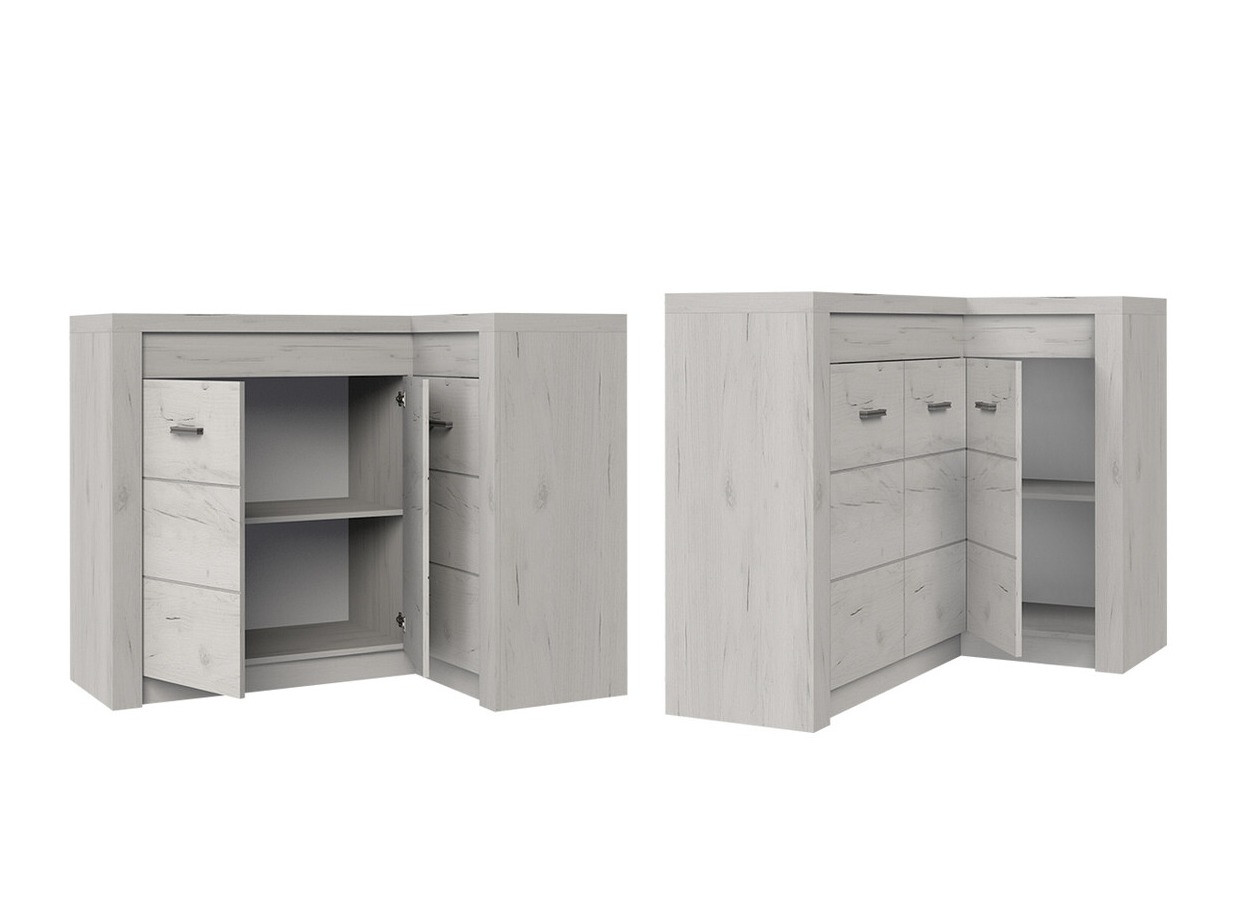 Set de living Serfeno 121 (Cenușă închis)