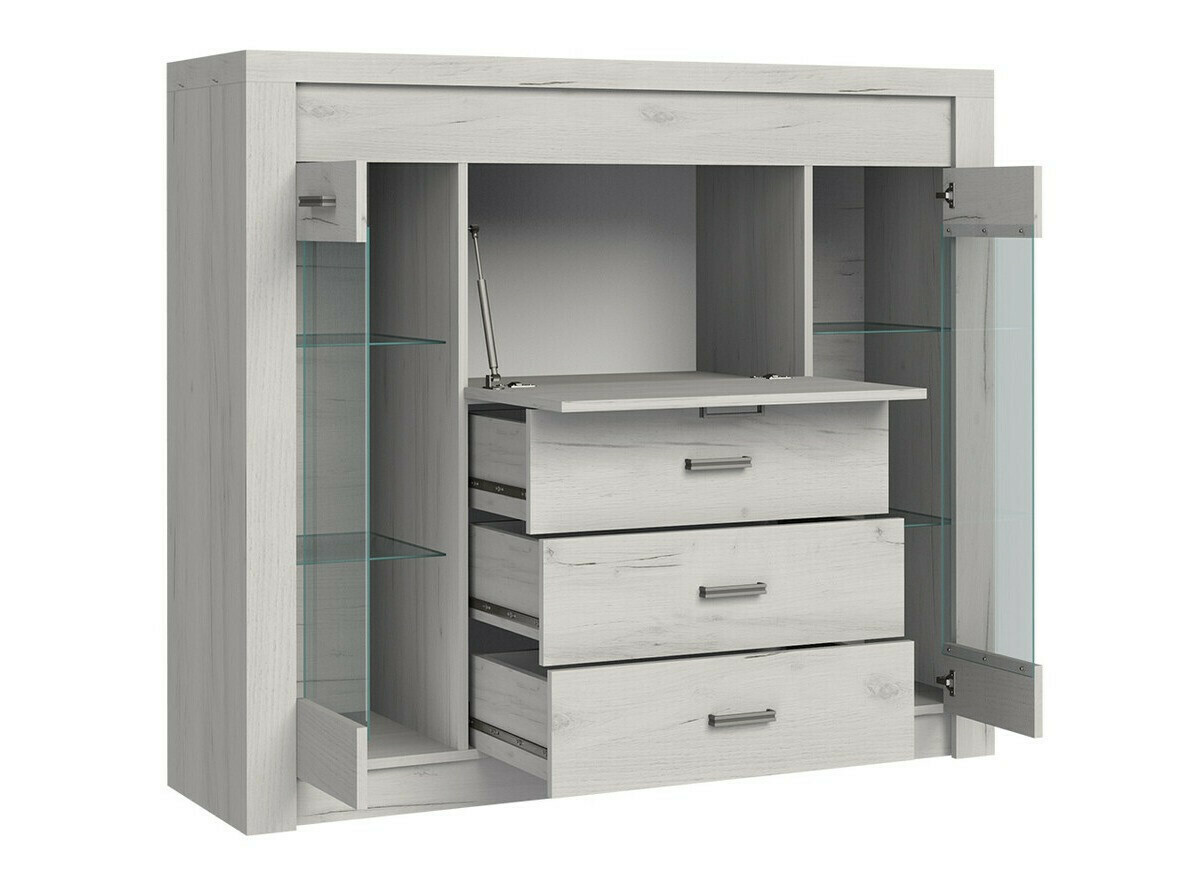 Set de living Serfeno 121 (Mestesug alb)
