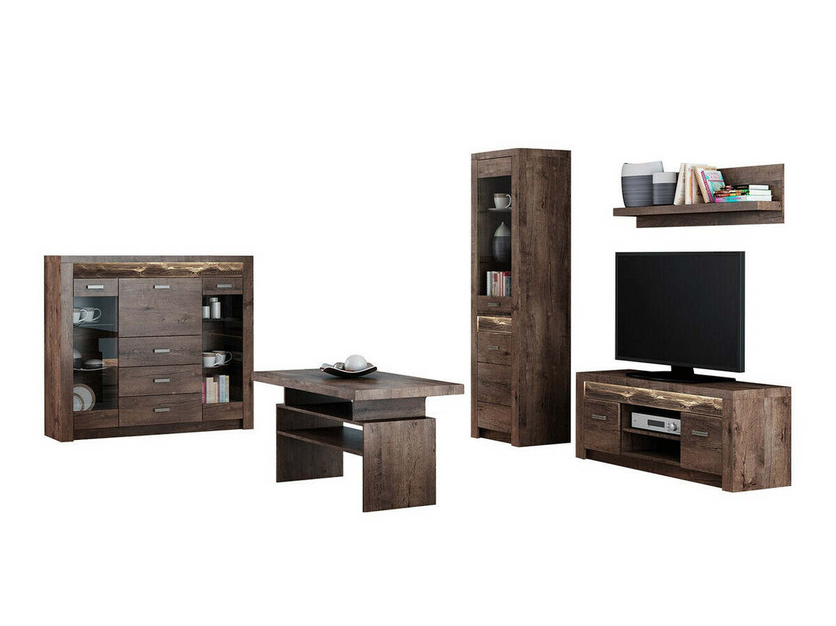 Set de living Serfeno 122 (Cenușă închis)
