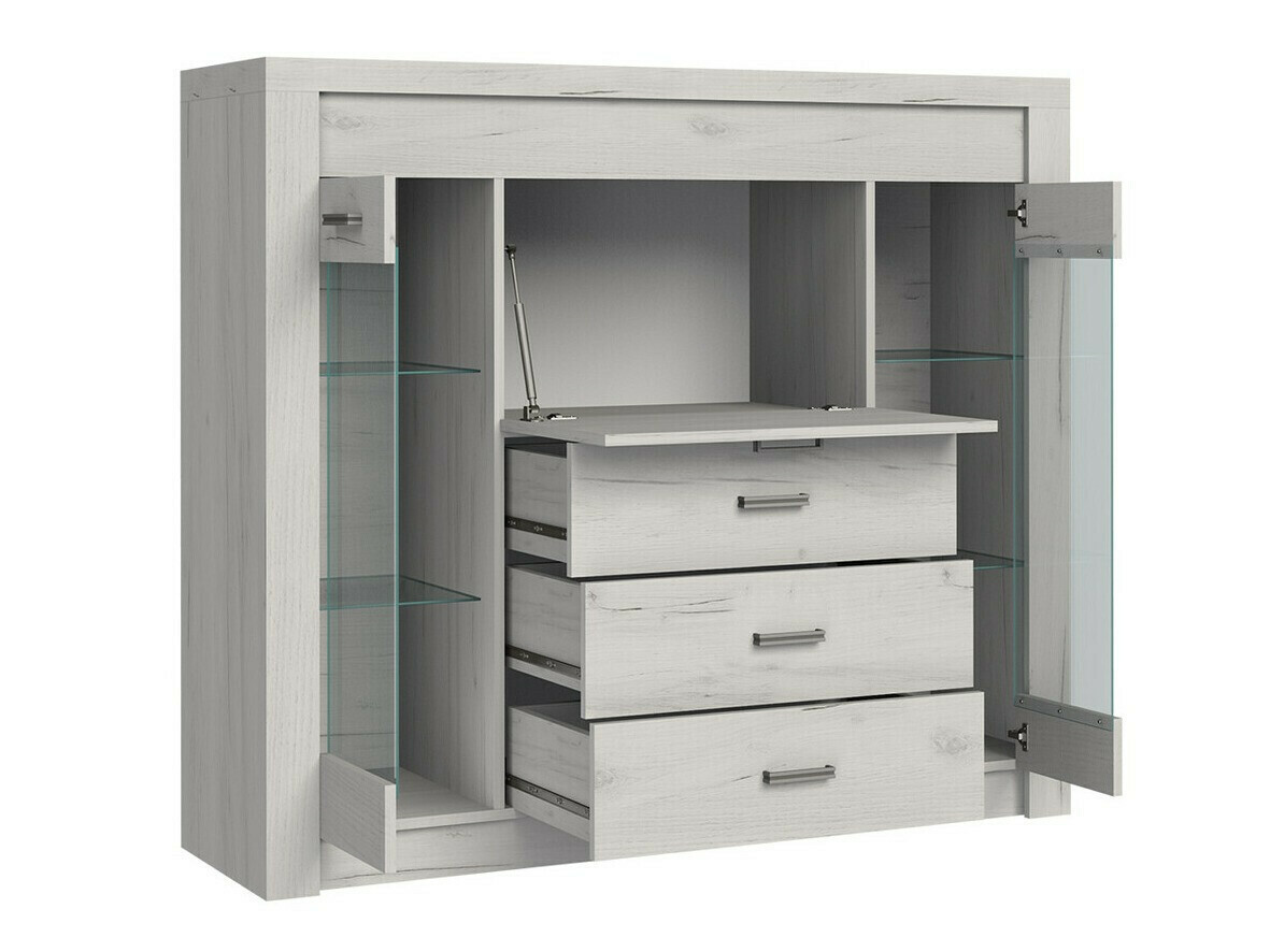 Set de living Serfeno 122 (Mestesug alb)