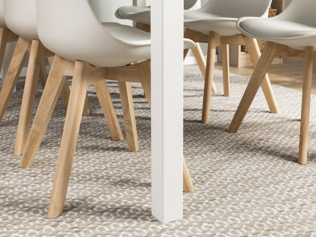 Set de mese Scandinavian Choice 637 (Alb + Maro)