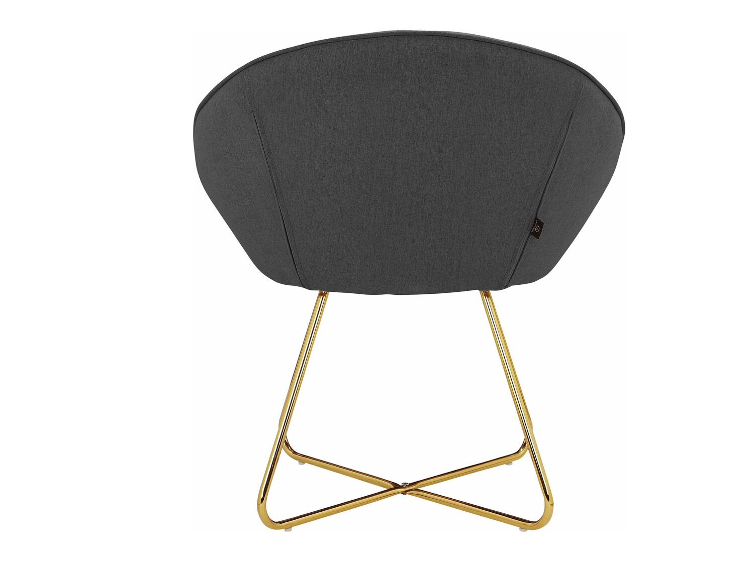 Fotoliu Denton 416 (Antracit + Auriu)