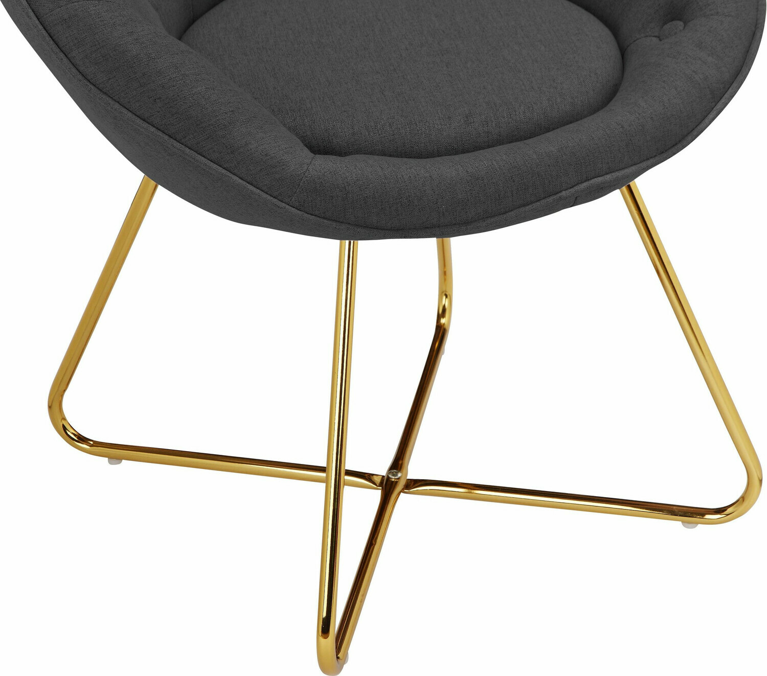 Fotoliu Denton 416 (Antracit + Auriu)