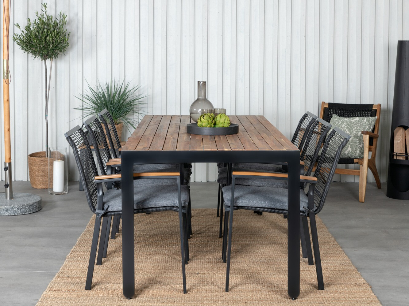 Set masă și scaune Dallas 1059