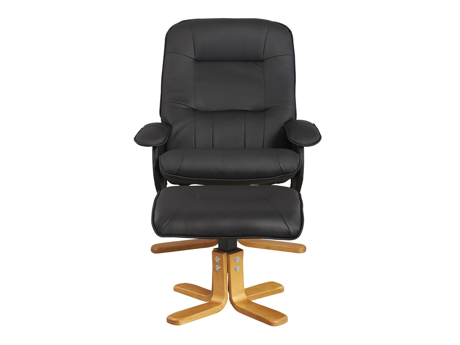 Fotoliu Denton 293 (Negru + Maro deschis)