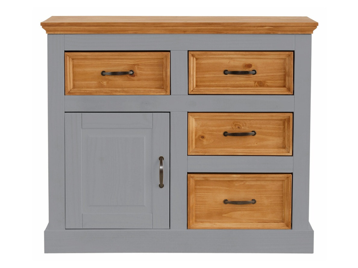 Comodă Tolelio 100 (Gri + Pin)