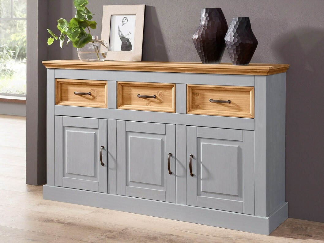 Comodă Tolelio 101 (Gri + Pin)