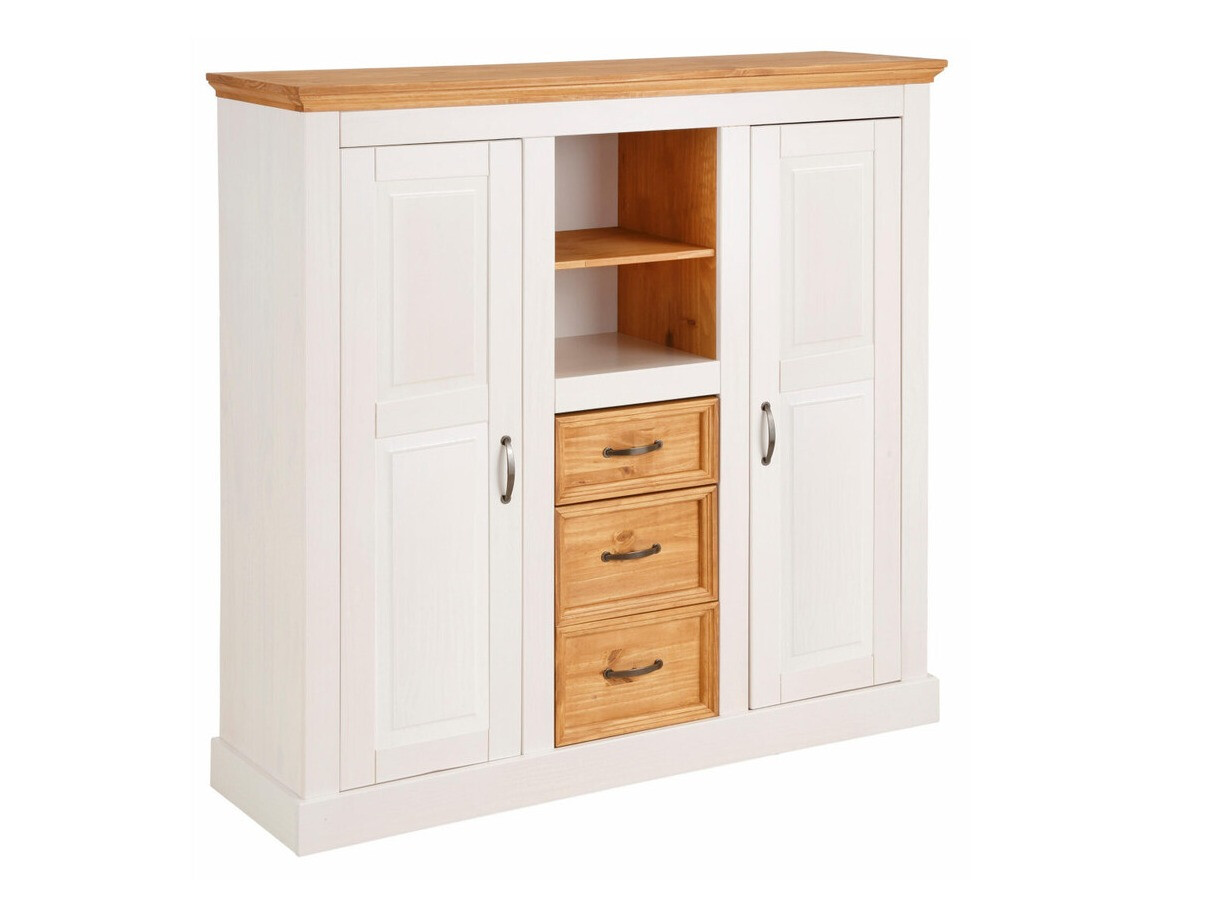 Comodă Tolelio 104 (Alb + Pin)